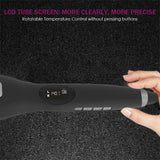LCD Full Automatic Hair Curling Iron Air Rotating Portable Spin N Wand