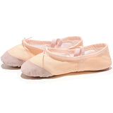 Women Yoga Gym Flat Slippers Canvas Ballet Dance Footwear Shoes