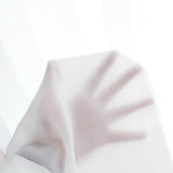 White Tulle Living Room Decoration Modern Chiffon Solid Sheer Voile Kitchen Curtain