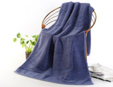 Egyptian Cotton Terry Bath Towels Thick Luxury Solid Color