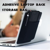 Mintiml Newly Adhesive Laptop Back Storage Mouse Digital Hard Drive Accessories Organizer Pouch Bag