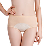 1PC Women Breathable Mesh Panties Leak Proof Underwear Briefs