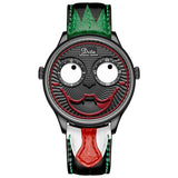 Men's Joker Top Brand Luxury Fashion Personality Alloy Quartz Limited Edition Designer Watch