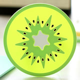 10PCS Coaster Fruit Shape Silicone Cup Pad Slip Insulation Mat Drink Holder