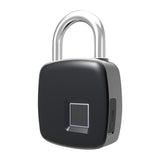 IP65 Waterproof Classic Padlock Smart Fingerprint Security Backpack Luggage Cabinet Door Lock