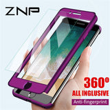 ZNP 360 Degree Full Protective Apple iPhone Anti-Knock Dirt Resistant Case Cover