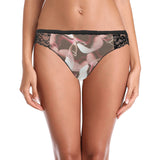 Raspberry Sandal Twist Women's Lace Underwear (ModelL41)