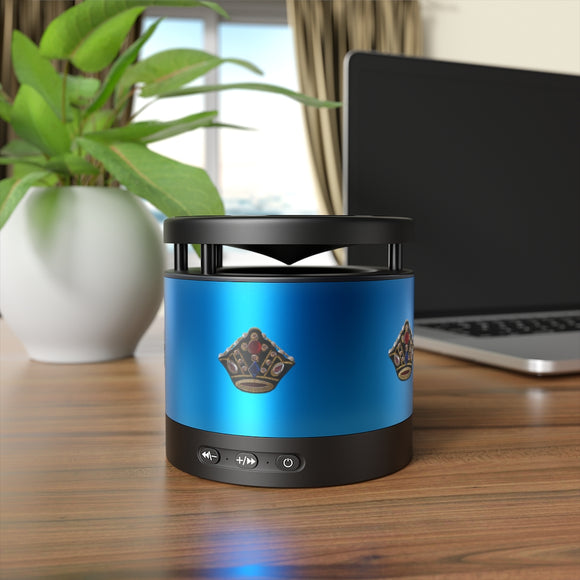 Precious Prince Crown Metal Bluetooth Speaker and Wireless Charging Pad