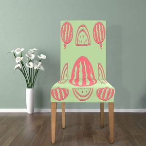 Wild Watermelon Shapes Chair Cover (Pack of 4)