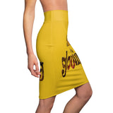 This Girl is Glowing Women's Pencil Skirt