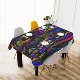 Strange Manner Cotton Linen Tablecloth 52"x 70"