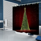 Shower Curtains & Hooks Modern Polyester New Design Lighted Tree