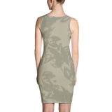 Eagle Taupe Gray Sublimation Cut & Sew Dress