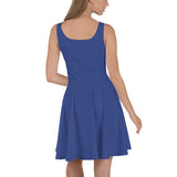 Resolution Blue Skater Dress