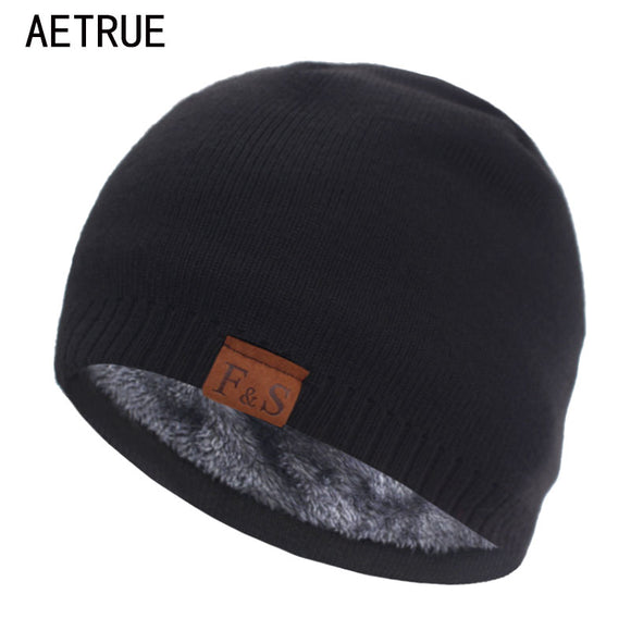 Brand Skullies Beanies Unisex Hat Gorro Thick Bonnet Cap