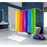 Shower Curtains & Hooks Polyester Contemporary Novelty Waterproof Bathroom